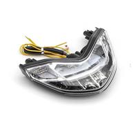 Unités Phares Moto Feu Arrière LED Intégré Pour Ducati Pour Monster 797 821 Clignotant Accessoires Blocs Optiques Moto(WHITE)