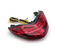 Unités Phares Moto Feu Arrière LED Intégré Pour Ducati Pour Super Pour Sport S 939 Clignotant Accessoires Blocs Optiques Moto(Red)