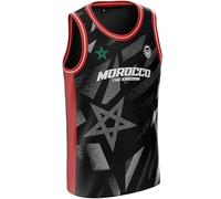 UNITIF Maillot Maroc basket MC-94 drapeau marocain L