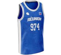 UNITIF Maillot Reunion basket RN-974 drapeau réunionnais