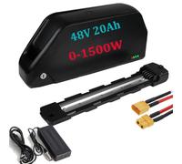 UnitPackPower 48V 20Ah Batterie de vélo électrique pour 500W 750W 1000W 1500W Bafang et Autres Kit de Conversion Ebike