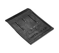 UNITRAILER Bavette Anti-Boue 217 x 280 mm en Caoutchouc très Robuste pour remorque avec Partie supérieure courbée comme Protection Contre Les Projections d'eau Sale