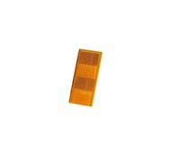 UNITRAILER Catadioptre Autocollant Orange 90x40 mm - Réflecteur Adhésif pour Remorque, Caravane et Porte-Voiture - Prix à l’Unité