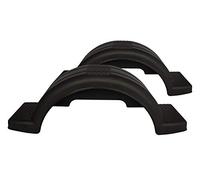 UNITRAILER DOMAR Kit de Deux Garde-Boue Simples 13 à 14 Pouces en Plastique pour remorque Bateau 950 x 240 mm Passage de Roue Plat Protection Anti-Boue Robuste résistant à l'eau salée