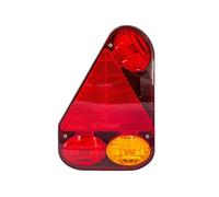 UNITRAILER - Feu arrière gauche Aspöck Earpoint III - 5 broches - ampoule 12V - Feu antibrouillard intégré - Pour remorque ou caravane
