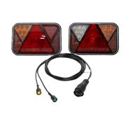 UNITRAILER Feux arrière LED FRISTOM FT-270 + faisceau MANTES 5 m 13 broches