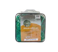 UNITRAILER Filet pour Remorque 2500x1500 mm avec Cordon Élastique 6 mm et Mailles 45x45 mm Filet de Transport Robuste pour Sécurisation de Charge et Protection de Benne Vert