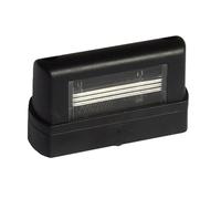 UNITRAILER FRISTOM Éclaireur de plaque FT-022 sur socle haut 12-24V 83x50x30mm ampoule non incluse lampe dimmatriculation standard remplacement éclairage arrière pour remorque utilitaire