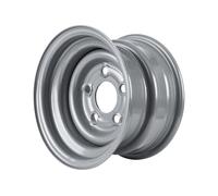 UNITRAILER Jante Acier 10 Pouces 6.00x10 H2 - Déport ET-4 - Cercle de Boulonnage 5x112 - Alésage Central 67 mm - Pour Remorque, Porte-Bateau et Utilitaire
