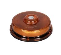 UNITRAILER Kamar Gyrophare LED Orange UFO2 ALR0077 magnétique 12-24V 48 LED 22W câble Spirale 3m Prise Allume Cigare IP67 E9 Balise Clignotante de signalisation durgence pour remorque Engin