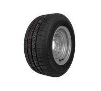 UNITRAILER Kenda Roue de Remorque Renforcée 195/55 R10C 750 kg pour Une Stabilité Maximale de Transport Lourd, Pneu KR101 MasterTrail 3G et Jante en Acier Entraxe 5x112 ET-4