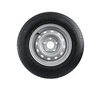 UNITRAILER Kit de 2 Roues Renforcées 165/80 R13C pour Remorque Lourde, Stabilité Maximale | Jantes Acier 4.5Jx13 5x112 ET30 et Pneus Linglong R701 Charge 675 kg