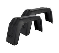 UNITRAILER Kit de deux garde-boue simples 13 à 14 pouces en plastique pour remorque 676 x 190 mm passage de roue plat avec trous protection anti-boue véhicule utilitaire