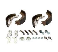 UNITRAILER Knott Kit de Mâchoires de Frein 200x50 d'origine pour Essieu de Remorque, Jeu Complet de Garnitures avec Ressorts pour Tambour de 200 mm, Idéal pour Essieux de PTAC 1050 à 1500 kg