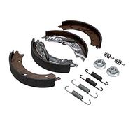 UNITRAILER Knott Kit de Mâchoires de Frein pour Remorque 250x40 mm, pour Essieu de 1800 kg, Jeu Complet de Rechange d'origine pour Tambour de Frein de Deux Roues