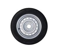 UNITRAILER Roue Complete Remorque 13" - Pneu 155/70 R13 - Jante 4Jx13"H2 4x115 ET:0 - Index de charge 74N jusqu'à 375 kg - Stabilité et sécurité