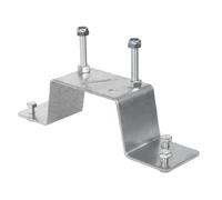UNITRAILER Support de Roue de Secours pour Remorque, Fixation Latérale pour Jantes 4x100 et 5x112, Acier Galvanisé Robuste Compatible avec Remorques Stark et Solid