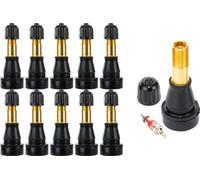 UNITRAILER Tip-Topol Jeu de 10 Valves de Pneu TR 600 HP Haute Pression 5,5 Bars pour Roues sans Chambre à Air, Compatibles avec TR412 TR413 TR414 sur Remorque et Utilitaire