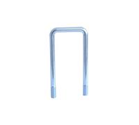UNITRAILER U-Boulon M12 145/62/145 - Bride en Acier Galvanisé en Forme de U pour Fixation de Tubes et Barres
