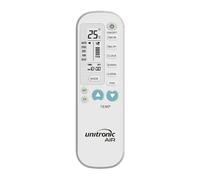 Unitronic Air Télécommande universelle pour climatiseurs, 4000 codes, écran LCD rétroéclairé, recherche automatique, support mural