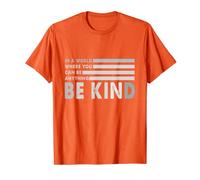 Unity Day Chemise orange Cœur Be Kind Cadeau anti-harcèlement T-Shirt