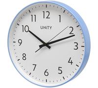 Unity Fradley Horloge Murale silencieuse Moderne Bleu 30 cm