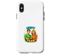 Unity Team Positive Support Community Design Coque pour iPhone X/XS