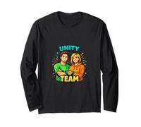 Unity Team Positive Support Community Design Manche Longue