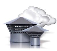 Univent DN 160/150 Hotte de purge de toit, à monter dans le tube (150 mm)