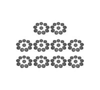 Univeral 100Pcs 49mm Center Pinch Front Lens Cap pour DSLR Camera