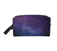 Univers avec étoiles Galaxy Interstellar imprimé 600D Oxford Pochette de rangement, grand sac de voyage portable pour articles de toilette et articles quotidiens