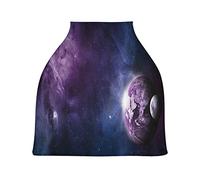Univers De La Terre Pourpre Housse de Canopée de Siège de Voiture pour Poussette Bébé Dais Siège-Auto Couverture D'Allaitement Pare-Soleil Respirant Extensible pour Garçons Filles