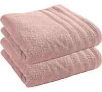 univers decor Lot de 2 draps de Bain Spa 90 x 150 cm / 400 GR/m² (Vieux Rose, Lot de 2 draps de Bain Spa 90 x 150 cm)
