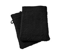 univers decor Lot de 2 Gants de Toilette éponge Spa 15 x 21 cm / 400 GR/m² (Truffe, Lot de 2 Gants de Toilette Spa 15 x 21 cm)