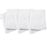 univers decor Lot de 2 ou 6 Gants de Toilette Spa 15 x 21 cm / 400 GR/m² (6, Neige)