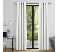 univers decor Lot de 2 Rideaux occultant et obscurcissant 140 x 260 cm Night (Neige, Lot de 2 Rideaux occultant 140 x 260 cm)