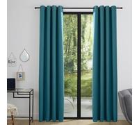 univers decor Lot de 2 Rideaux occultant et obscurcissant 140 x 260 cm Night (Paon, Lot de 2 Rideaux occultant 140 x 260 cm)
