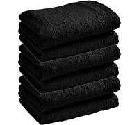 univers decor Lot de 6 Serviettes invité éponge Spa 30 x 50 cm / 400 GR/m² (Truffe)