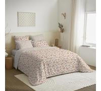 univers decor Pack Complet 6 pièces Housse de Couette réversible pour lit 140 x 190 cm (Pack Housse de Couette 6 pièces lit 140 x 190 cm, Tanya Multicolore)