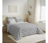 univers decor Pack Complet 6 pièces Housse de Couette réversible pour lit 140 x 190 cm (Pack Housse de Couette 6 pièces lit 140 x 190 cm, Berengere Nuage)