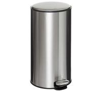 univers decor Poubelle métal Delta 30 litres Atmosphéra (Gris clair)