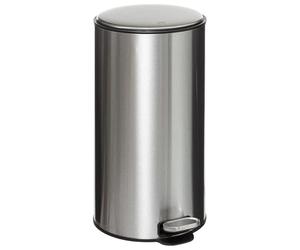 univers decor Poubelle métal Delta 30 litres Atmosphéra (Gris clair)