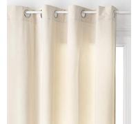 univers decor - Rideau Lilou Effet Velours 140 x 260 cm Atmosphera (Ivoire, Rideau Lilou Effet Velours 140 x 260 cm)