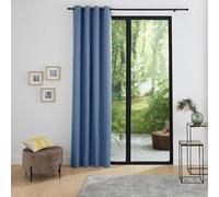 univers decor Rideau occultant phonique et Thermique doublé Polaire Arctique 140 x 260 cm (Bleuet, Rideau phonique et Thermique 140 x 260 cm)