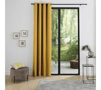 univers decor Rideau occultant phonique et Thermique doublé Polaire Arctique 140 x 260 cm (Miel, Rideau phonique et Thermique 140 x 260 cm)