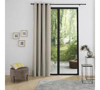 univers decor Rideau occultant phonique et Thermique doublé Polaire Arctique 140 x 260 cm (Sable, Rideau phonique et Thermique 140 x 260 cm)