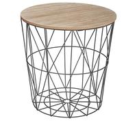 univers decor - Table café déco métal Kumi Atmosphera (Table Kumi Noir)