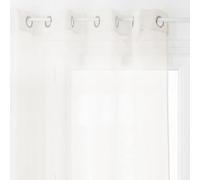 univers decor Voilage Moly tamisant 135 x 240 cm Atmosphera (Ivoire)