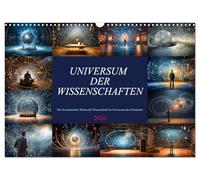 Univers des sciences (calendrier mural 2026 DIN A3 paysage) calendrier mensuel CALVENDO