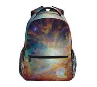 Univers D'Étoiles Nuageuses Colorées Explorer Cartable Sac à Dos Ecole étudiant Scolaire d'ordinateur pour Voyage Ados Filles Garçons Enfant